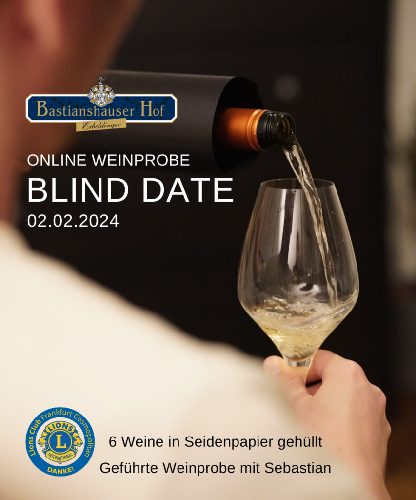 Online Weinprobe Blind Date