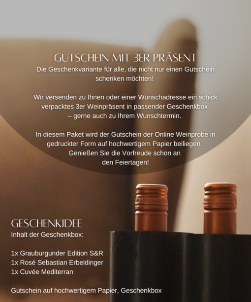 Online Weinprobe Präsent